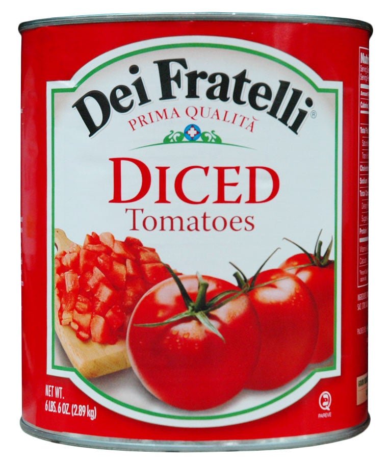 Dei Fratelli Diced Tomatoes 102 Oz (#10 Can)