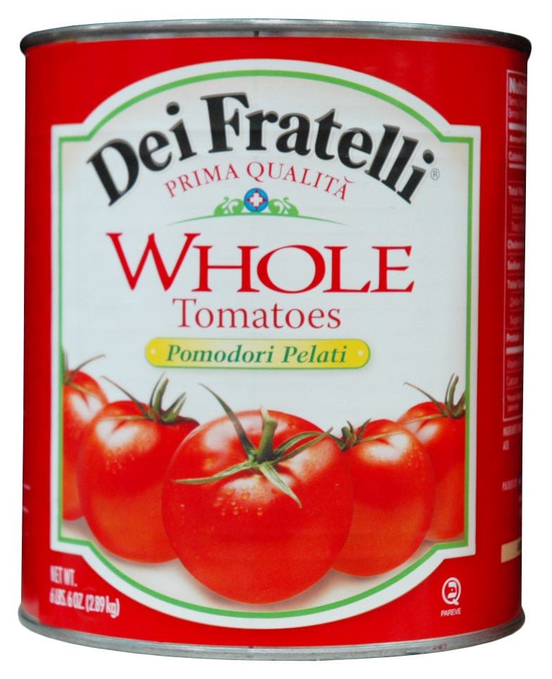 Dei Fratelli Whole Tomatoes 102 Oz (#10 Can)
