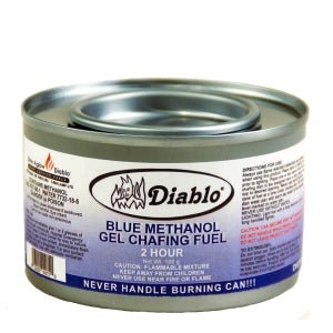 Diablo DHB 1000 2.5-Hour Blue Methanol Gel Chafing Fuel