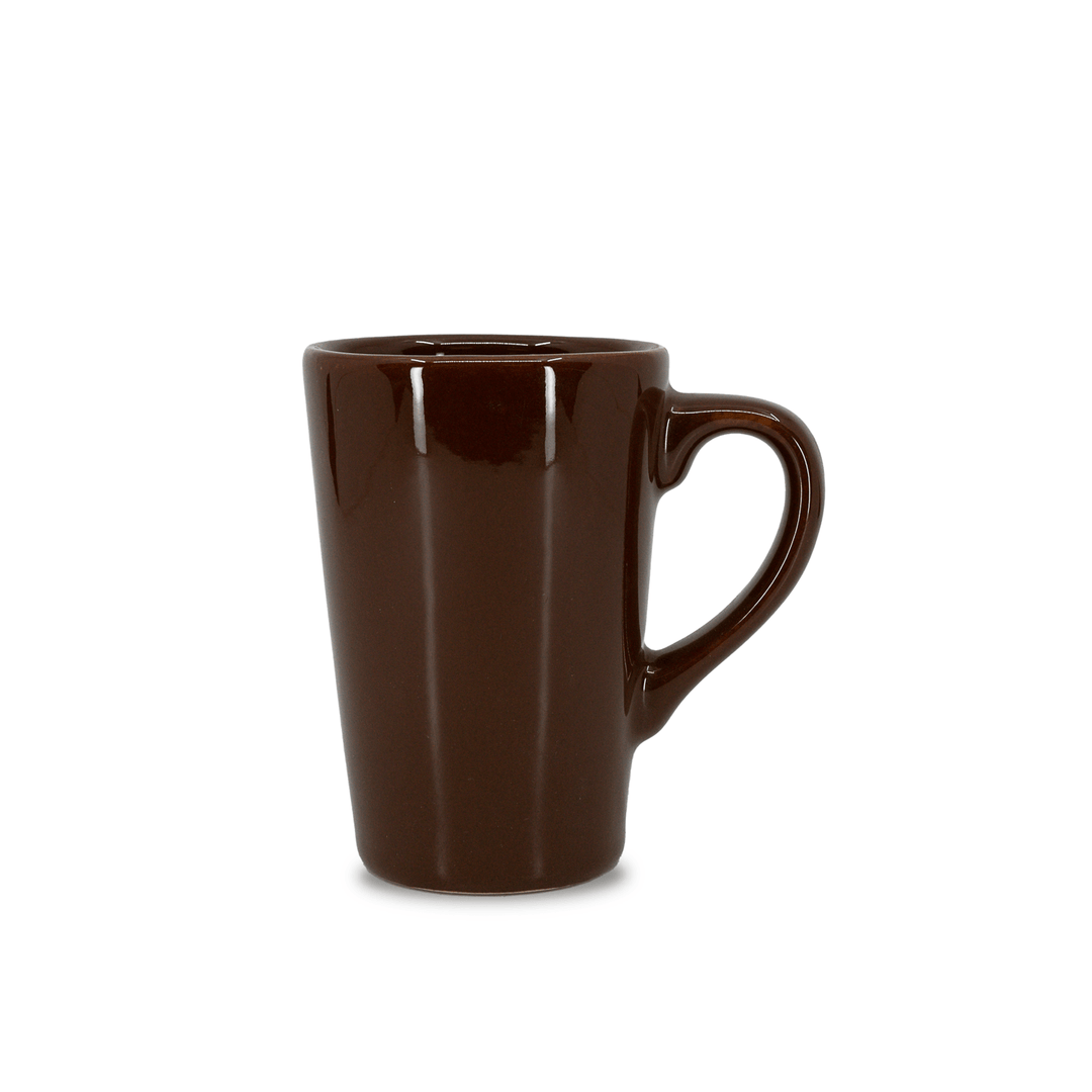 Diversified Ceramics DC106 8 Oz Balboa Mug Chocolate Brown