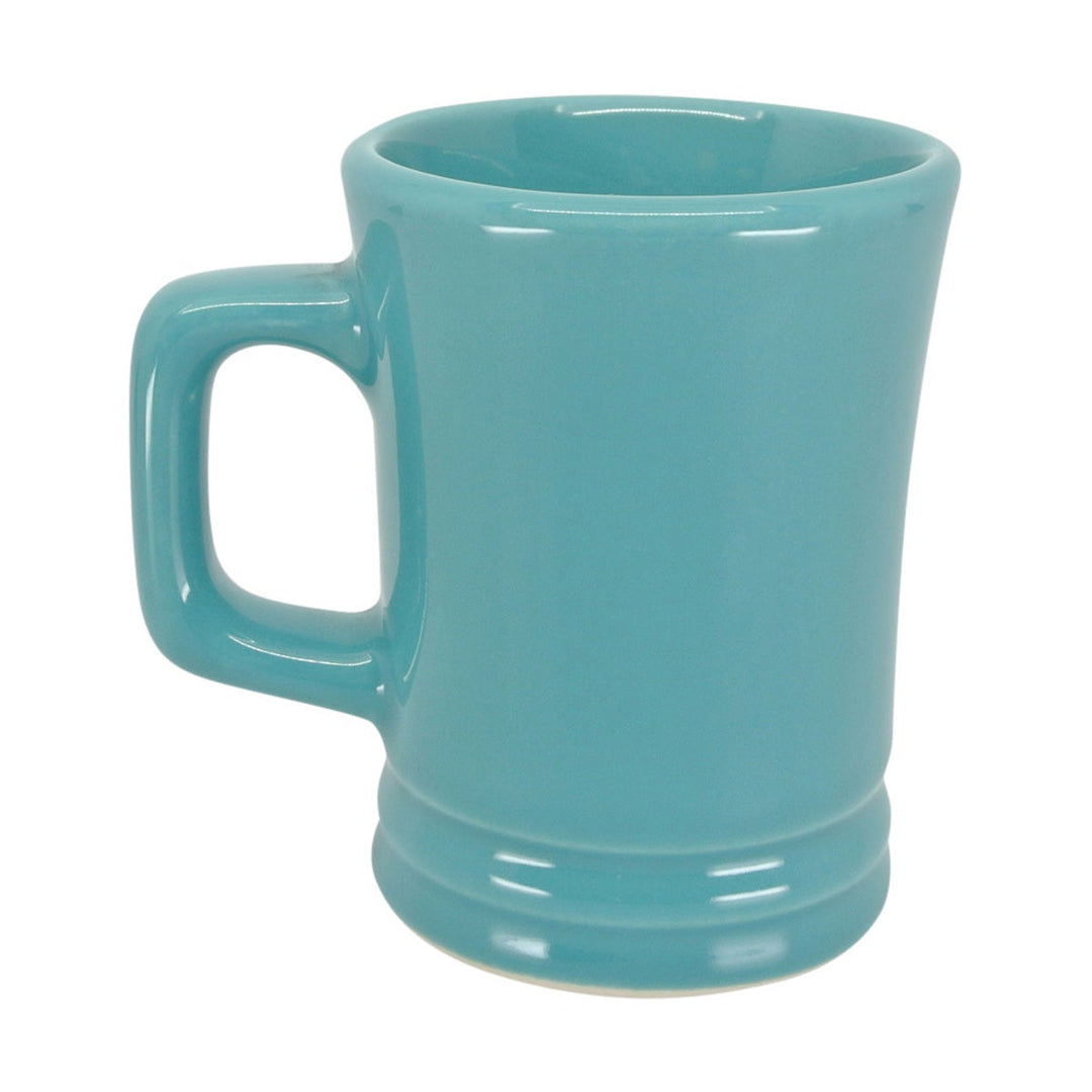 Diversified Ceramics DC115 7 Oz Turquoise Longhorn Mug