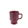 Diversified Ceramics DC125 8 oz Footed Stacking Mug BurgundyShopAtDean