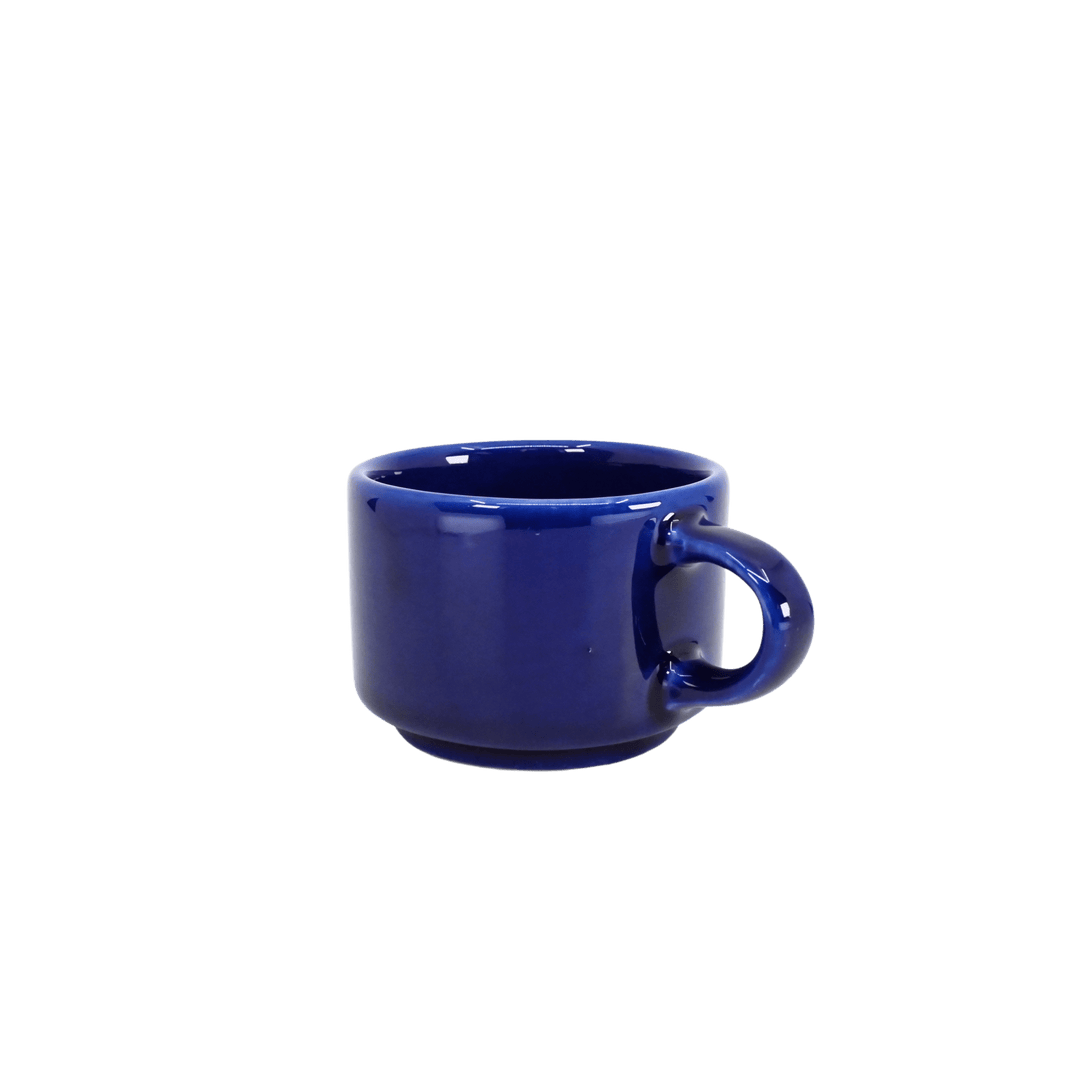 Diversified Ceramics DC137 8 oz Cobalt Blue Stacking Cappuccino CupShopAtDean
