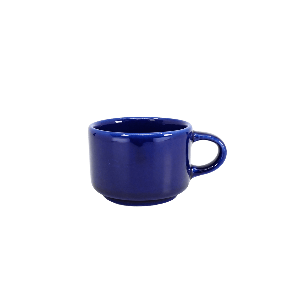 Diversified Ceramics DC137 8 oz Cobalt Blue Stacking Cappuccino CupShopAtDean