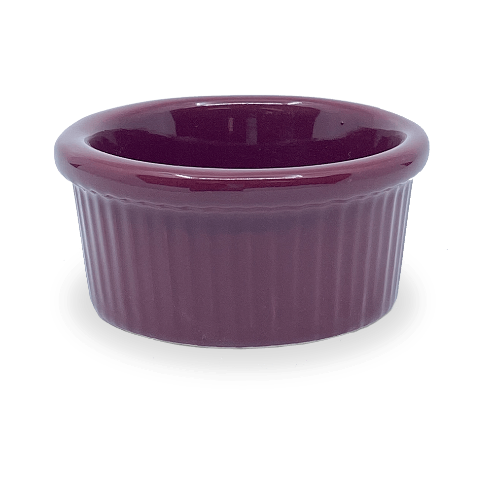 Diversified Ceramics DC13D 5 oz Crimson Fluted Ramekin