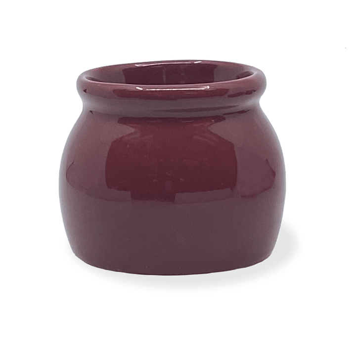 Diversified Ceramics DC164 7 Oz Bean Pot Crimson Diversified Ceramics
