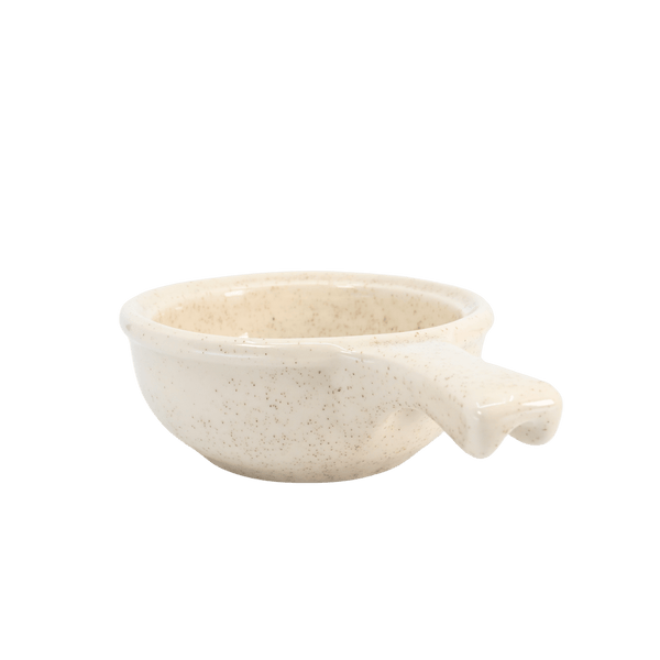 Diversified Ceramics DC26 13 oz Clear Speck Handled Soup BowlShopAtDean