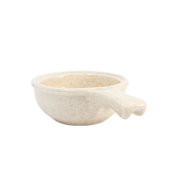 Diversified Ceramics DC26 13 oz Clear Speck Handled Soup BowlShopAtDean