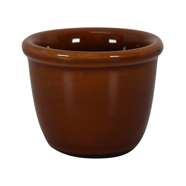 Diversified Ceramics DC312 Laredo Brown 6 oz Custard Cup