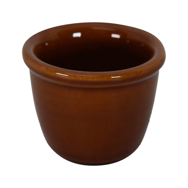Diversified Ceramics DC312 Laredo Brown 6 oz Custard Cup Diversified Ceramics