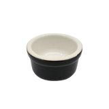 Diversified Ceramics DC362 Black and White 2.5 oz Plain RamekinShopAtDean