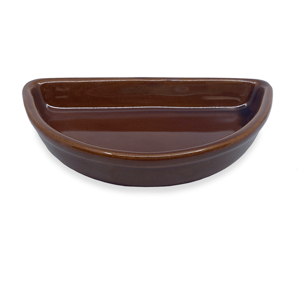 Diversified Ceramics DC401 5 oz Fajita Dish/Insert Laredo brown