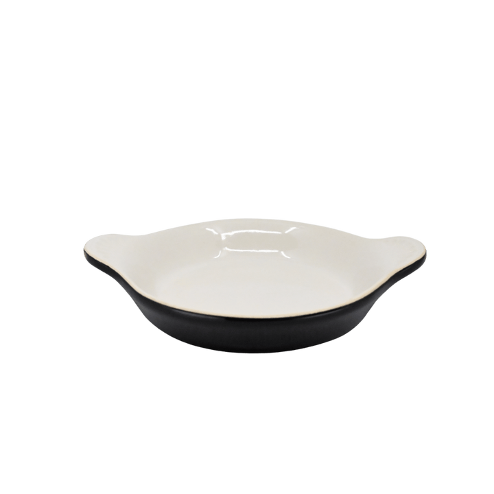 Diversified Ceramics DC433 8 oz Shirred Egg Black and WhiteShopAtDean