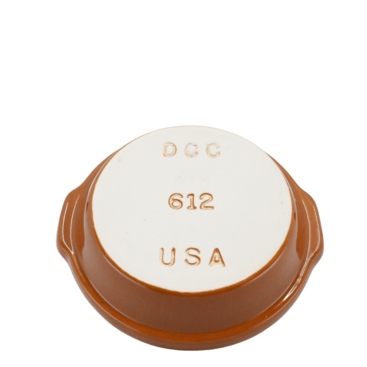 Diversified Ceramics DC435 14 oz Shirred Egg Hotel Brown and WhiteShopAtDean