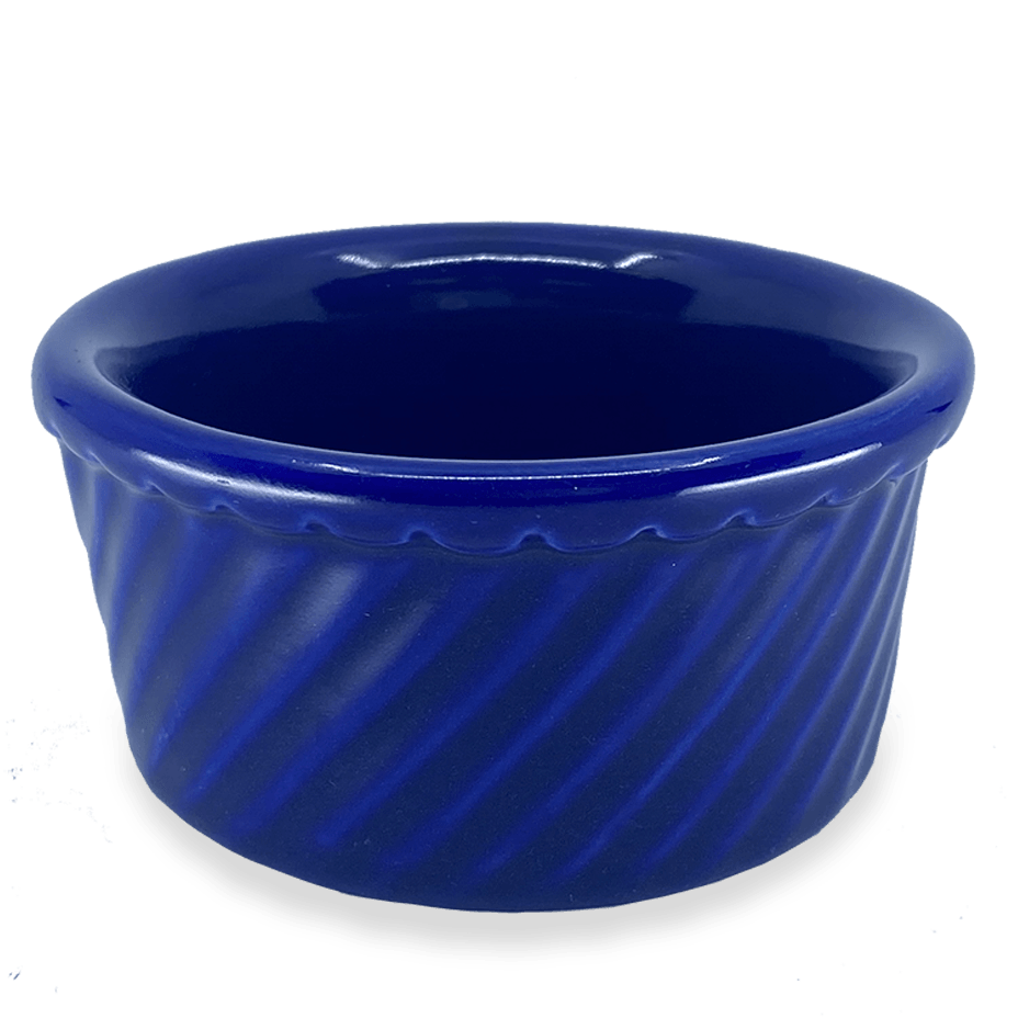 Diversified Ceramics DC498 8 Oz Souffle Cobalt Blue