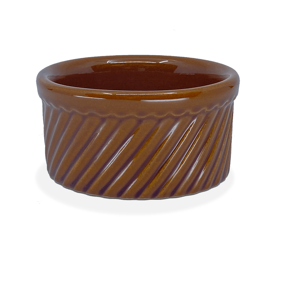 Diversified Ceramics DC500 12 Oz Laredo Brown Souffle Diversified Ceramics