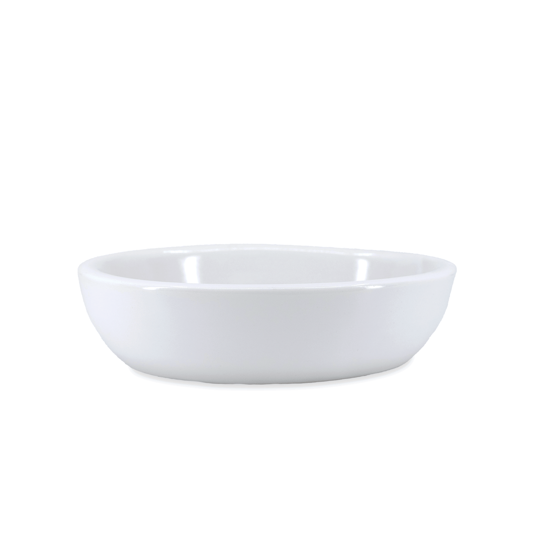 Diversified Ceramics DC530 Ultra White 9 Oz Oval Baker