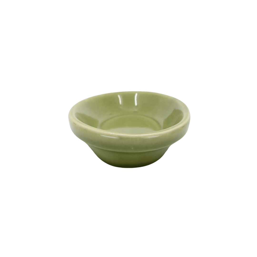 Diversified Ceramics DC537 7 oz Rolled Edge Oval Baker Apple GreenShopAtDean