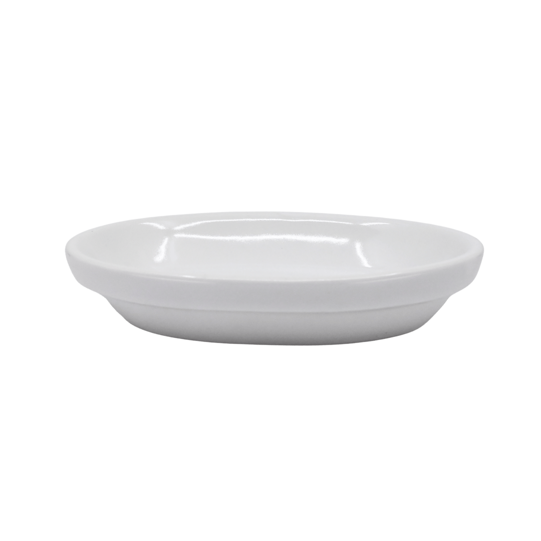 Diversified Ceramics DC537 7 oz Rolled Edge Oval Baker Ultra WhiteShopAtDean