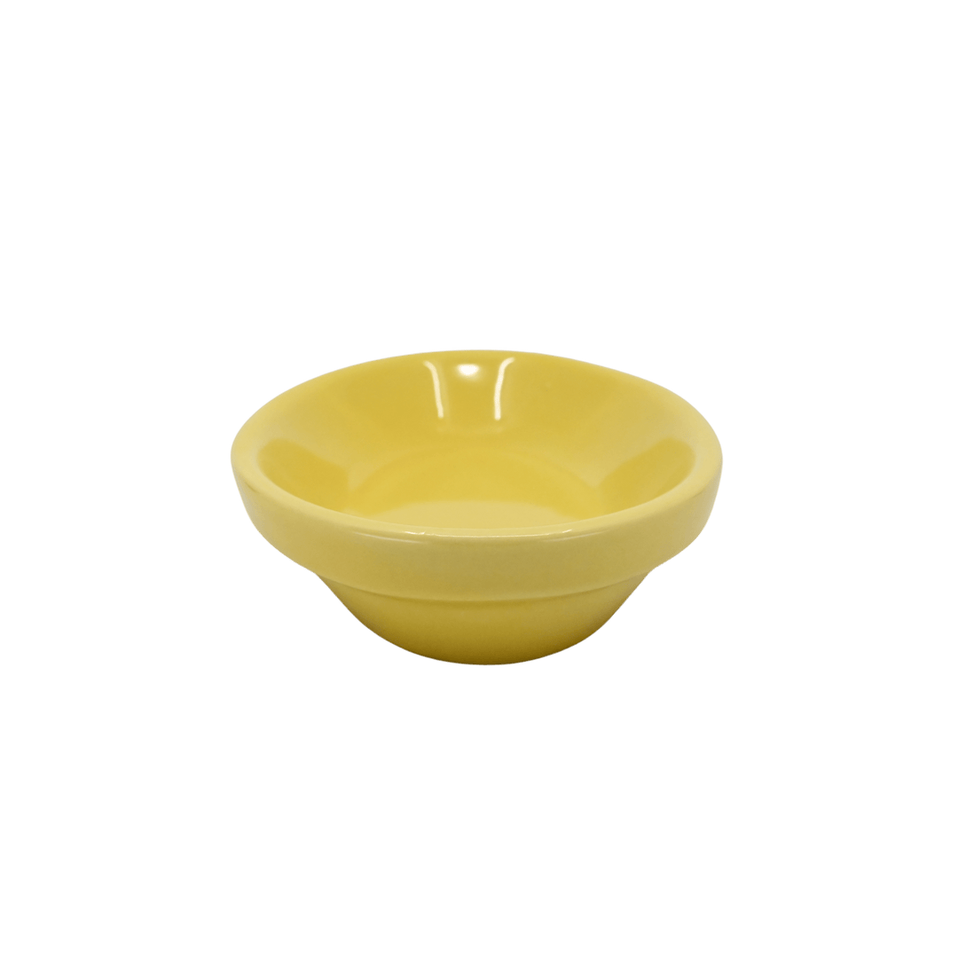 Diversified Ceramics DC537 7 oz Rolled Edge Oval Baker YellowShopAtDean