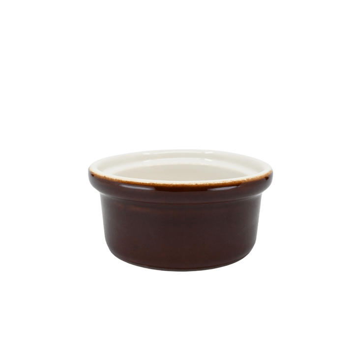 Diversified Ceramics DC603 10 oz Casserole Laredo Brown and WhiteShopAtDean