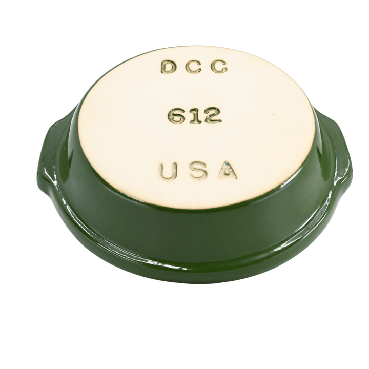 Diversified Ceramics DC612 7 oz Hotel Green and White Au GratinShopAtDean