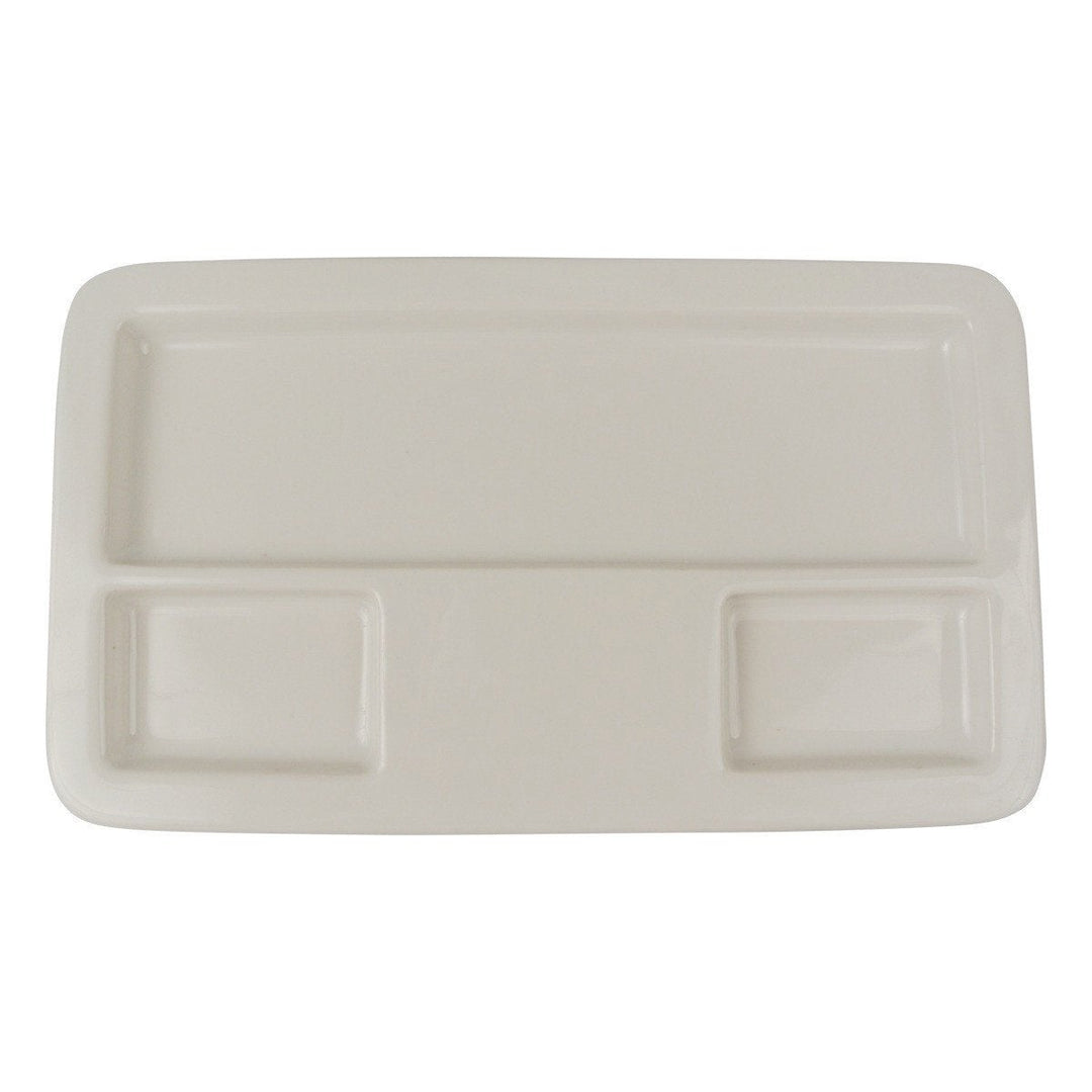 Diversified Ceramics Dc860 3 Compartment Dish White