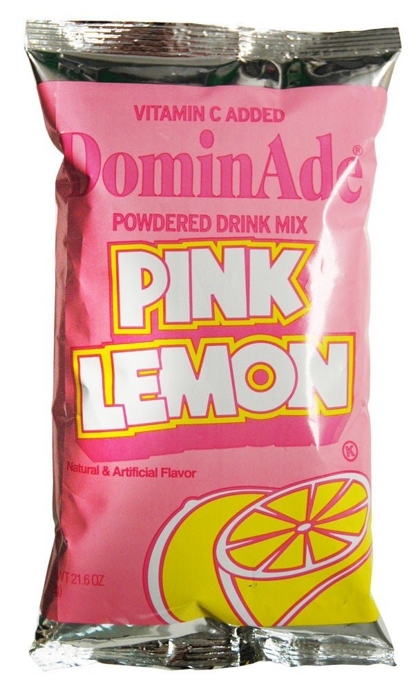 Dominade 21.6 Oz Powdered Pink Lemonade Drink Mix