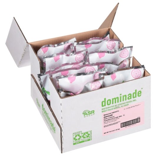 Dominade 21.6 Oz Powdered Pink Lemonade Drink Mix Dominade