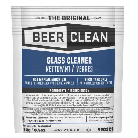 90221 Beer Clean .5 oz Glass Cleaner 100/Case