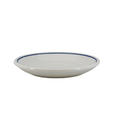 Dudson Duraline Stoke on Trent White with Blue Line 4.5" Saucer with 2" Well