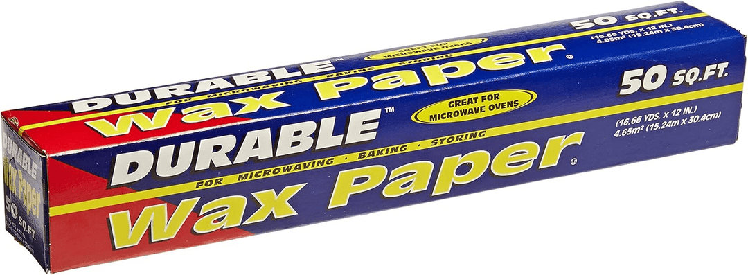 Durable HWAX50 12" x 50' Wax Paper RollsShopAtDean