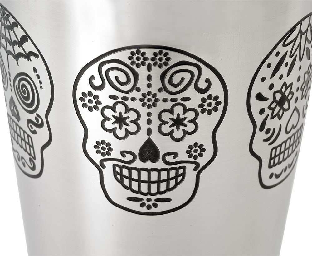 Barfly M37008SKU Skull Stainless Steel Bar Shaker 28 oz 6/Case Barfly