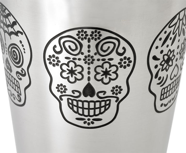 Barfly M37008SKU Skull Stainless Steel Bar Shaker 28 oz 6/Case Barfly