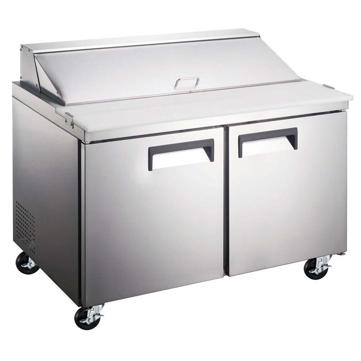 Adcraft GRSL-2D/60 Grista's 2 Door 60" Wide Salad/Sandwich Prep Table Adcraft