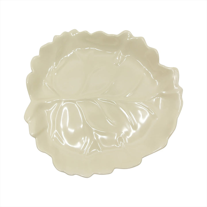 EGS M1110-TM Country Kitchen 11" Tomato Aspen Leaf Platter Elite Global Solutions