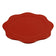 EGS M11FL-CBR 11.5" Flower Shaped Plate Cranberry