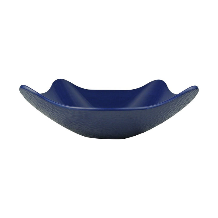 EGS M11SQPT-BL 2 qt Blue Square Pebble Bowl Elite Global Solutions