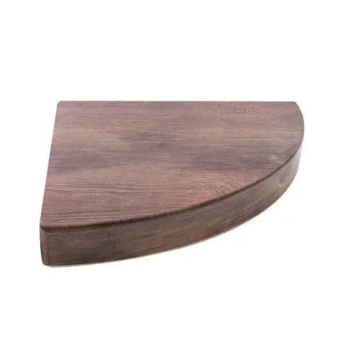 EGS M1512TR-WN 12" x 15" Quarter Oval Riser - Walnut Elite Global Solutions