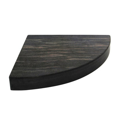 EGS M1512TR-ZW 12" x 15" Quarter Oval Riser - Zebra Wood