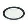 EGS M180VBR-W 18" x 14" Oval Platter with Black Rim