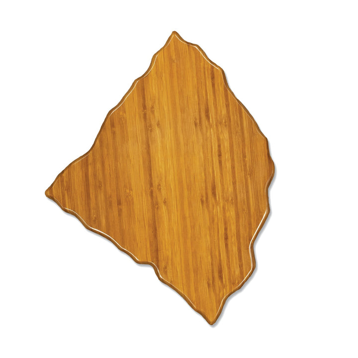 EGS QST15-BBG Faux Bamboo 15" Triangular Display Platter Elite Global Solutions