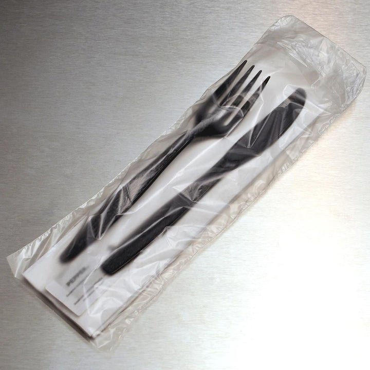 Elkay Plastics SB32510H 3.25" x 10" Poly Silverwear Bag Flip Top, 2000/Case Elkay Plastics