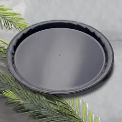 EMI-Yoshi EMI-760B 16" Round Black Conserve Tray EMI-Yoshi