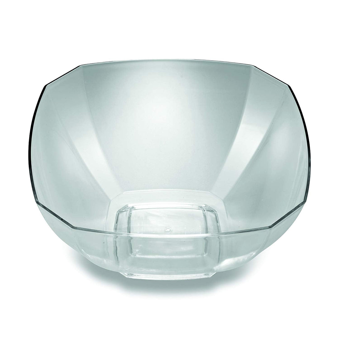 EMI-Yoshi EMI-SPB12C 12 Quart Square Clear Plastic Punch Bowl EMI-Yoshi