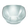 EMI-Yoshi EMI-SPB12C 12 Quart Square Clear Plastic Punch Bowl