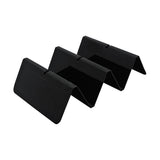 EMI-Yoshi EMI-TH23B Black Plastic 2-3 Compartment Taco Holder