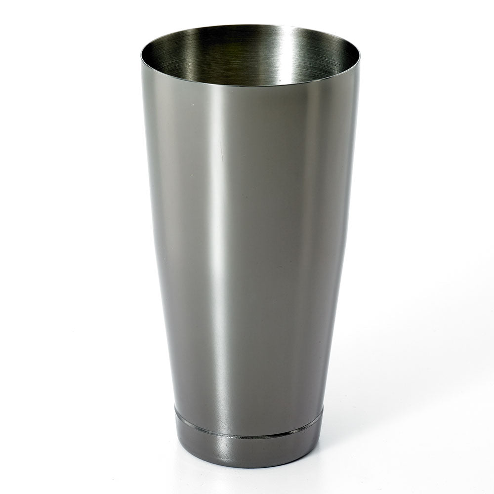 Barfly M37008BK Gun Metal Black Bar Shaker 28 oz 6/Case Barfly