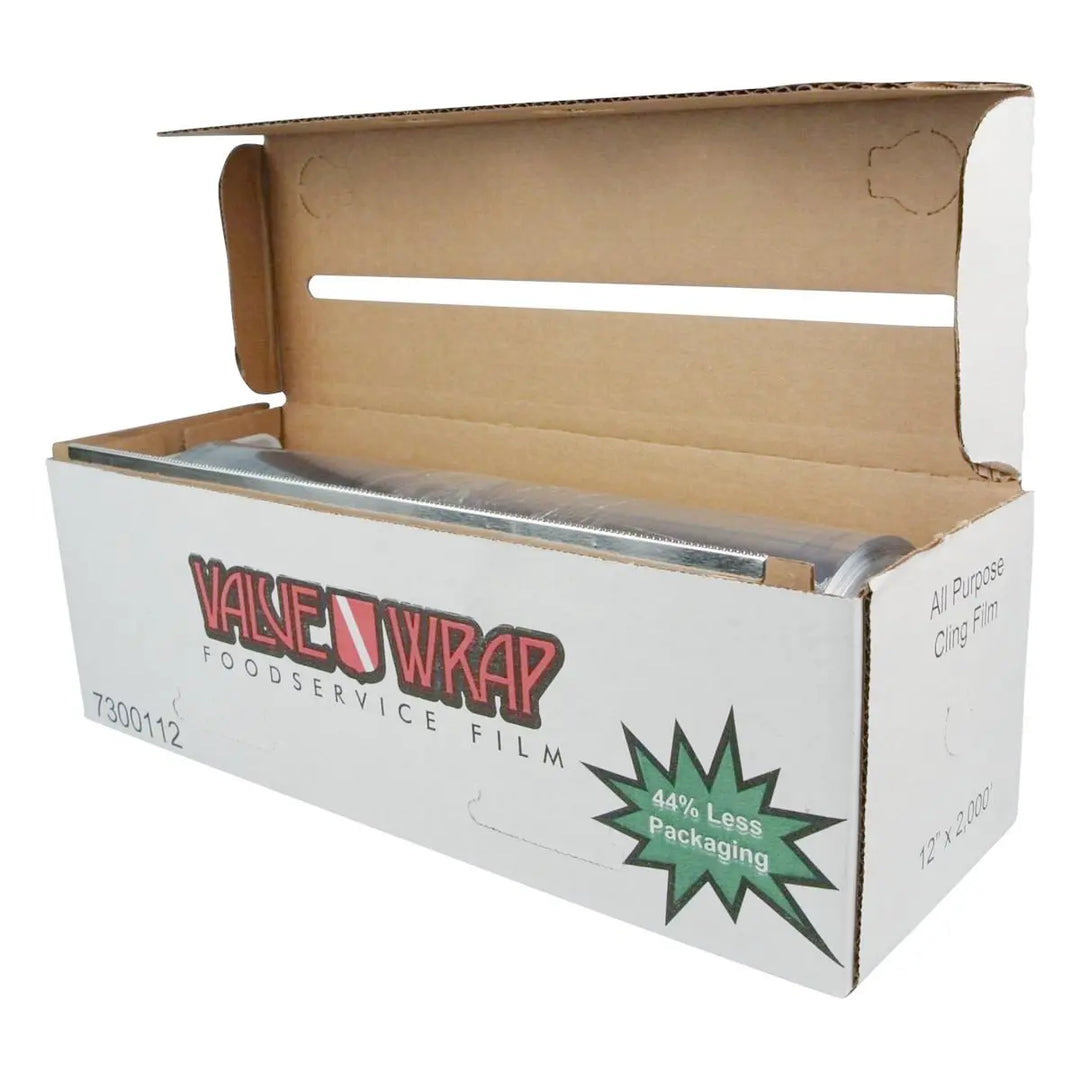 Anchor Packaging Film 12" X 2000' Roll With Cutter Box Anchor Packaging