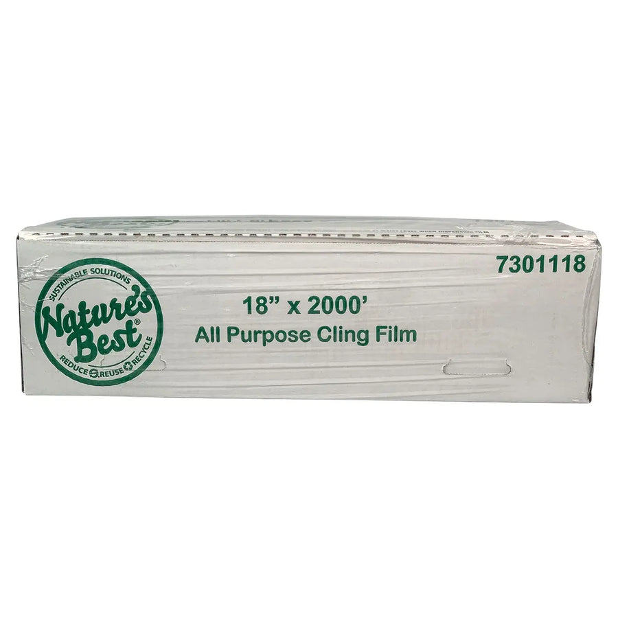 6 Rolls Food Service Film 18 x 2000' /w Cutter Box